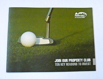  Golf Broshure