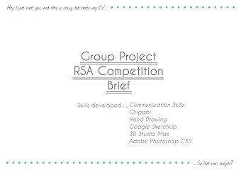 RSA Competition Brief
