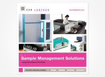 TTP Labtech Brochure Design