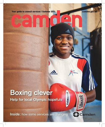 Camden Magazine designer