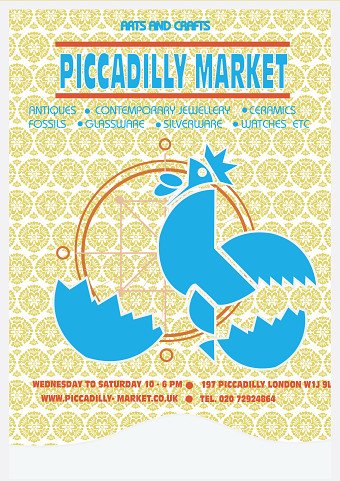 Piccadilly Market Poster