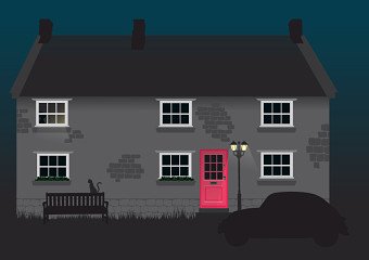 House (illustration, vector)