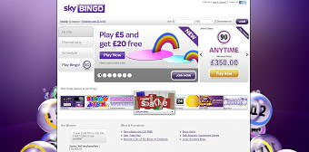 SkyBingo Website