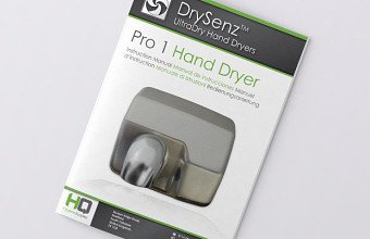 Hand Dryer Instruction Booklets
