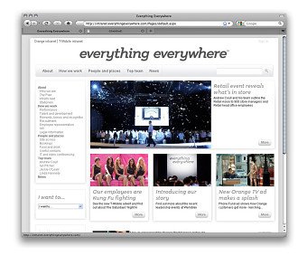 Everything Everywhere intranet