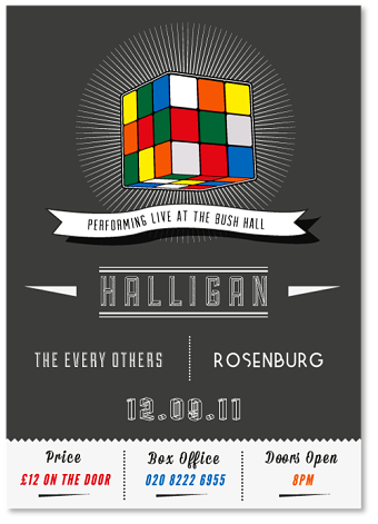 Halligan Poster Design