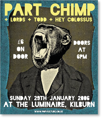 Part Chimp Poster Design