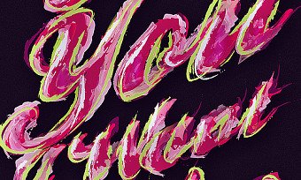 Personal Typography Experiments - Cake