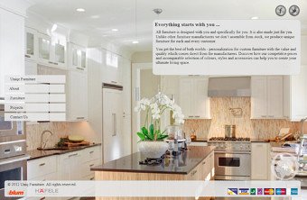 UniqFurniture - Website design