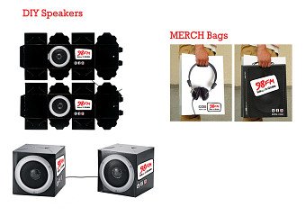 98FM Rebrand Collateral & Advertising