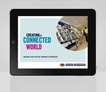 Carphone Warehouse ipad brochure