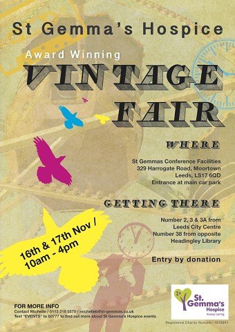 St Gemma's Hospice Vintage Fair collection