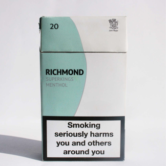 A new cigarette box