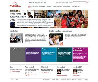 Prudential Online Corporate Responsibility Report 2011
