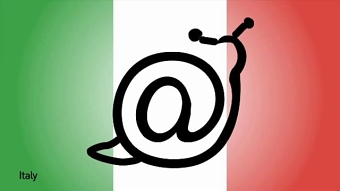 International @ Symbol - Animation