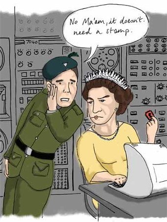 The first email - Illustration