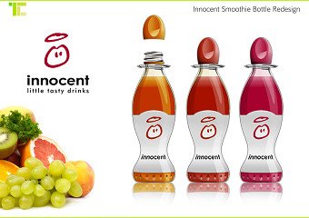 Innocent Smoothie Bottle Redesign
