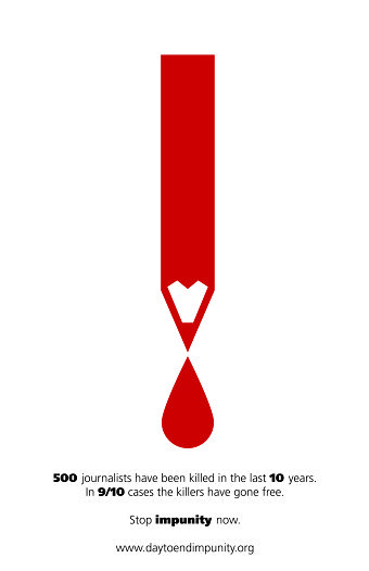 ‘International Day To End Impunity’ poster