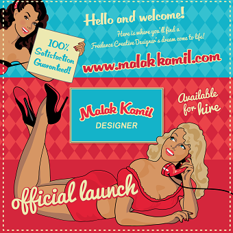 Malak Kamil Designer wesbite launch