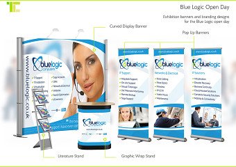 Blue Logic Exhibition Stand