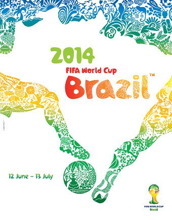2014 World Cup Brazil Official Poster
