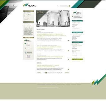 Modal Bank website