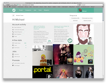 The Creativepool Website