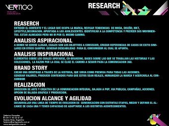 Research, Branding, Pitch John Foos