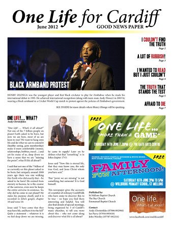 OneLife for Cardiff Newspaper