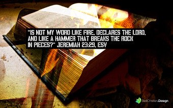 Jeremiah 23:29 Wallpaper