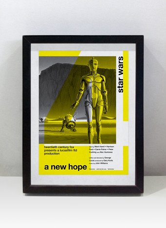 Modernist Star Wars prints