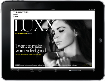 The Time LUXX Magazine Ipad edition