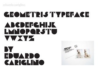 Geometris typeface