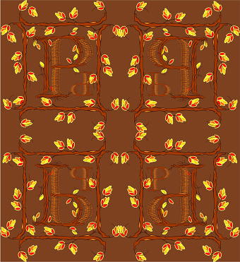 Hard Light Twigs Pattern