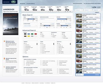 Land Rover Responsive UX Design