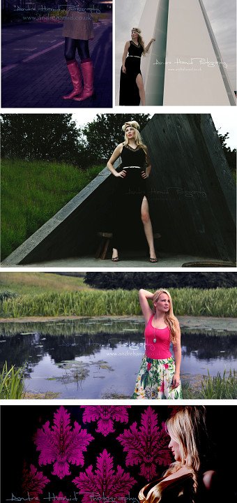 some studio and location shoot