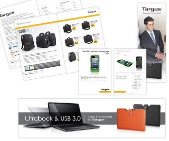 Examples of branding for Targus