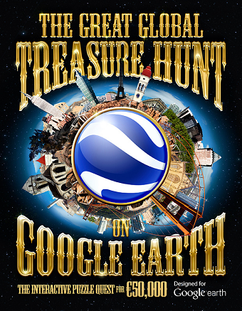 Great Global Treasure Hunt on Google Earth