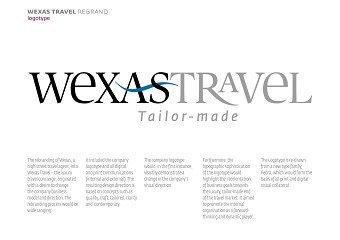 Wexas Travel – Rebrand