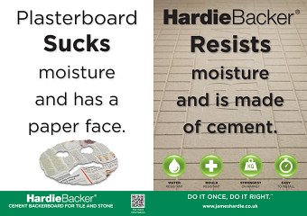 HardieBacker Advertising