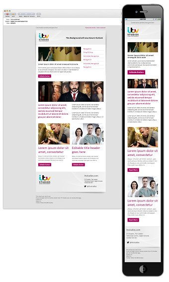 ITV email campaign