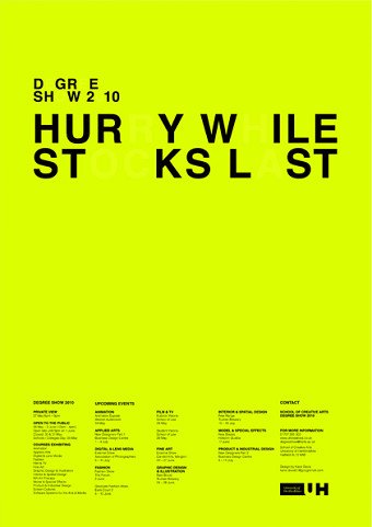 Degree Show 2010
