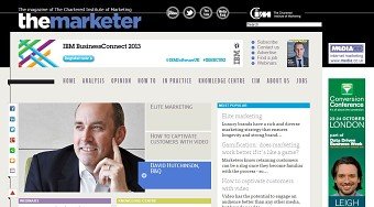 The Marketer Website
