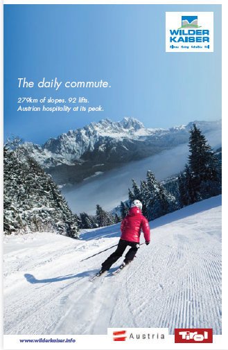 Austrian Tourist Board winter 2013 campaign