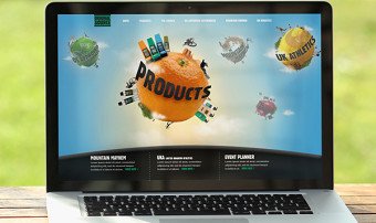 FMCG Product Brand Website