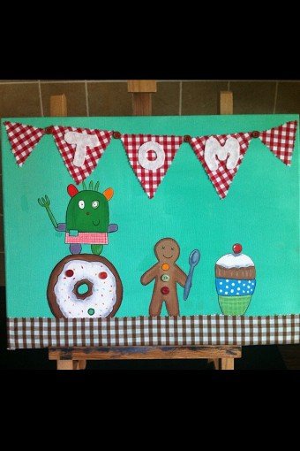 Gingerbread cupcake