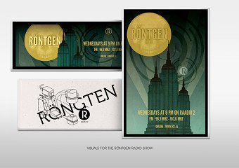 Röntgen Radio show visuals