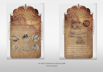 "Da Vinci's Demons" Facebook game for FOX