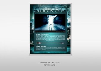 "Arrow" series launch page