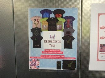 Resurgence Tees - Personal Flyer